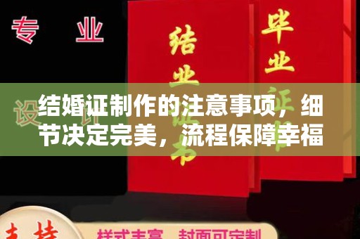 营口结婚证制作的注意事项，细节决定完美，流程保障幸福