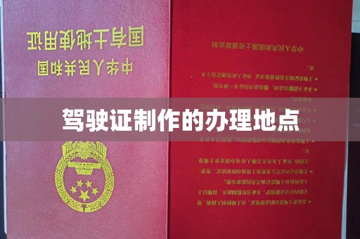 营口驾驶证制作的办理地点